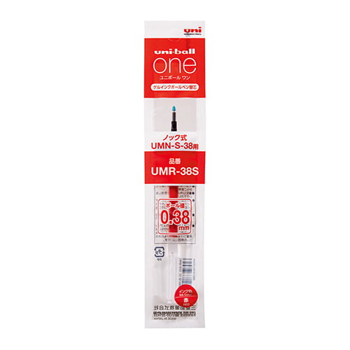 Uniball Gel Ink Ballpoint Pen Refill Red 0.38mm