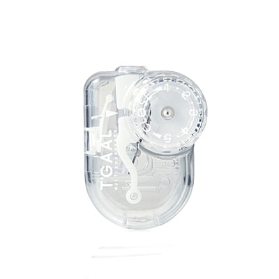 Kutsuwa Pencil Sharpener Tougal Clear Transparent Kutsuwa Pencil Sharpener Tougal Clear Transparent