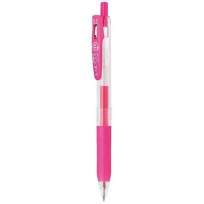 Zebra Sarasa Clip 0.5 Neon Pink Zebra Sarasa Clip 0.5 Neon Pink