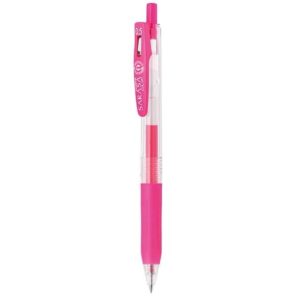 Zebra Sarasa Clip 0.5 Neon Pink Zebra Sarasa Clip 0.5 Neon Pink