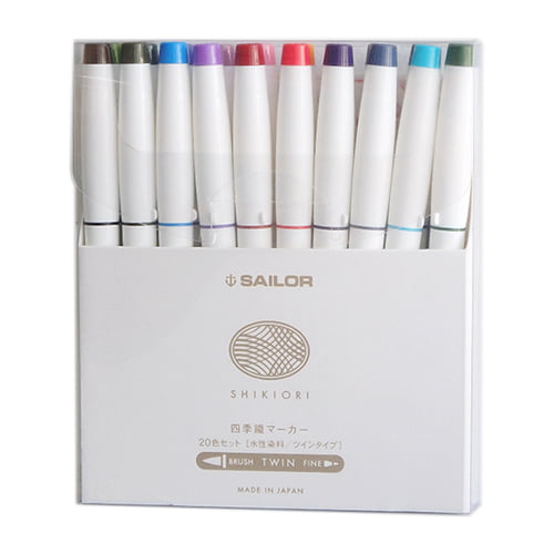 Sailor Shikiori Twin Brush Pens Four Seasons