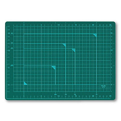 Plus Japan Cutter Mat A4 G CS-A4 Green Plus Japan Cutter Mat A4 G CS-A4 Green