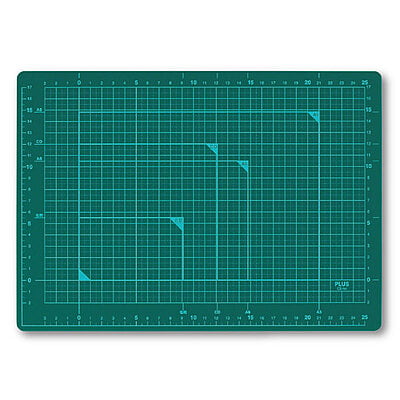 Plus Japan Cutter Mat A4 G CS-A4 Green