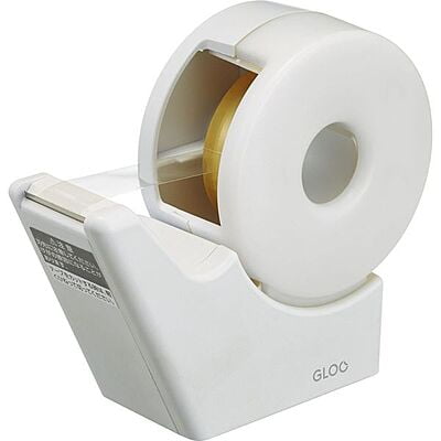 Kokuyo Gloo Tape Cutter (small roll) White