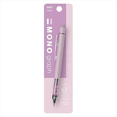 Tombow Mechanical Pencil Monograph 0.5 Ash Color Mauve DPA-144D