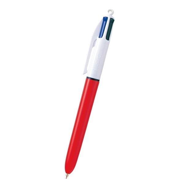 BIC 4-Color Ballpoint Pen 0.7mm Red
