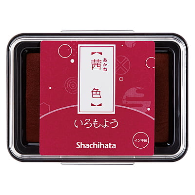 Shachihata Stamp Pad Iro-moyo Akaneiro 66007