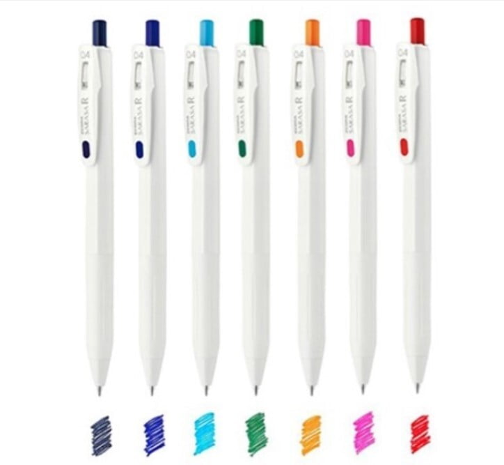 Zebra Sarasa R 0.4 7 color set