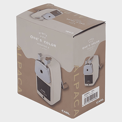 Carl Office | Premium | Pencil Sharpener | Cream