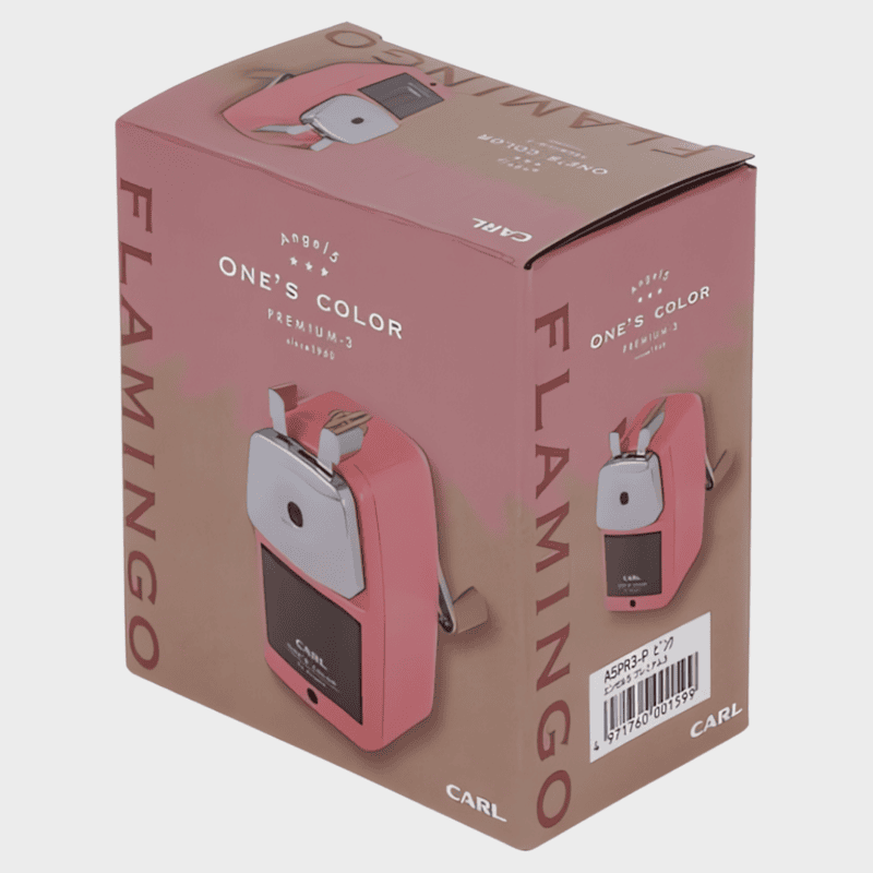 Carl Office | Premium | Pencil Sharpener | A5PR3 | Pink Carl Office | Premium | Pencil Sharpener | A5PR3 | Pink