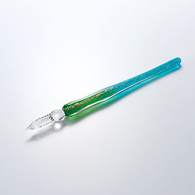 Sekisei Azone Glass Pen Lame Green AX-8503