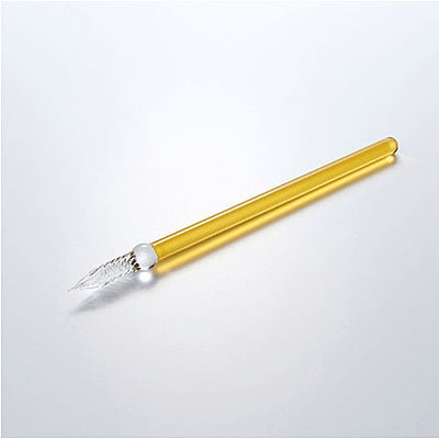 Sekisei Azone Glass Pen Straw Yellow AX-8515