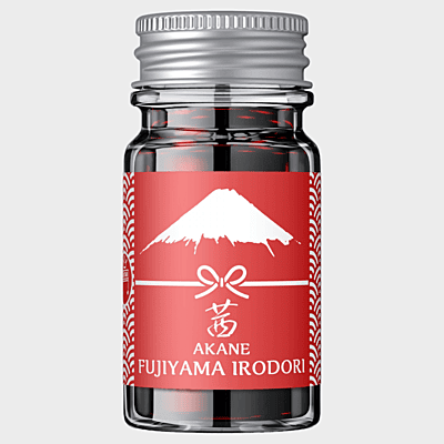 Teranishi Chemical | Ink | 12ml | Guitar | Fujiyama Irodori | For Fountain Pen | Akane Red Teranishi Chemical | Ink | 12ml | Guitar | Fujiyama Irodori | For Fountain Pen | Akane Red