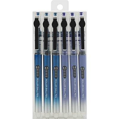 Guangbo Rollerball Pen B17009 Multicolor Pack of 6
