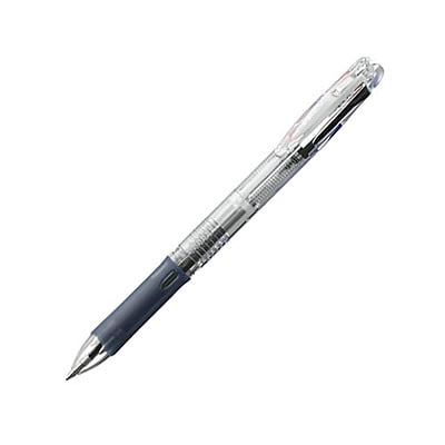 Zebra Clip-on Slim 3C Ballpoint Pen Clear Zebra Clip-on Slim 3C Ballpoint Pen Clear