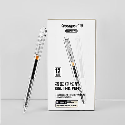 Guangbo Press Mode Needle Tube Gel Pen