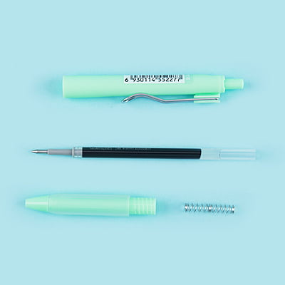 Guangbo Pure Macron Black Gel Pens with Metal Clip Guangbo Pure Macron Black Gel Pens with Metal Clip