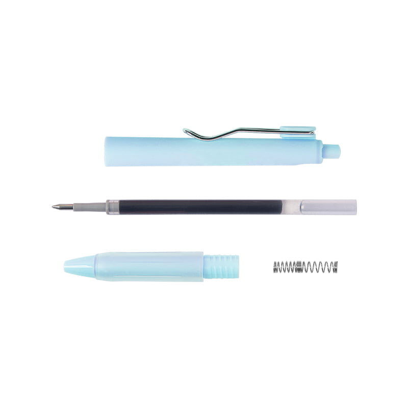 Guangbo Pure Macron Pens with Metal Clip Blue Guangbo Pure Macron Pens with Metal Clip Blue