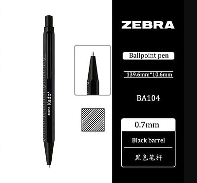 Zebra Kadokado Pen Black