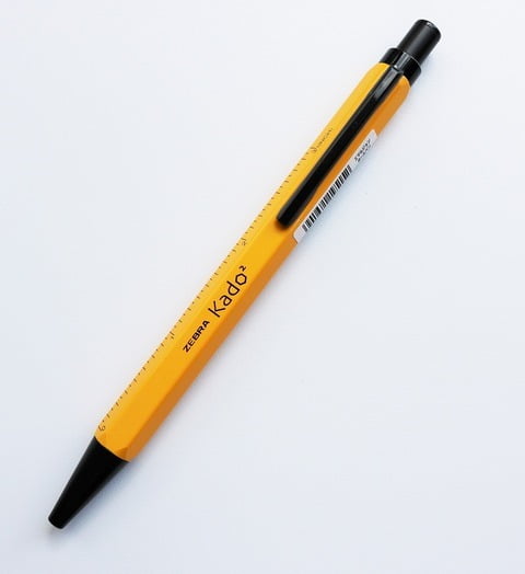 Zebra Kadokado Pen Yellow Zebra Kadokado Pen Yellow