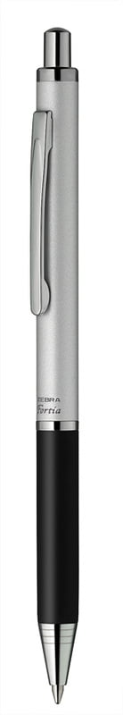 Zebra Fortia 300 Ballpoint Pen 0.7 Silver Zebra Fortia 300 Ballpoint Pen 0.7 Silver