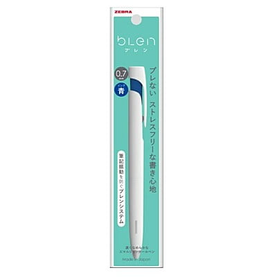 Zebra Blen Ballpoint Pen 0.7 Blue Zebra Blen Ballpoint Pen 0.7 Blue