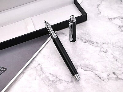 Baoke PC114 Black Metal Fountain Pen 0.7