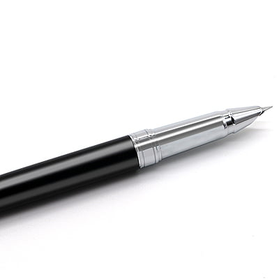 Baoke PC114 Black Metal Fountain Pen 0.7