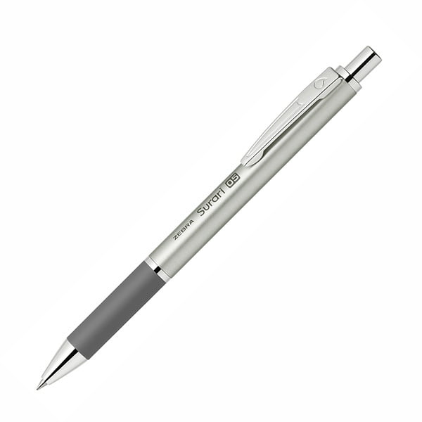 Zebra Surari 300 Ballpoint Pen 0.5 Silver Zebra Surari 300 Ballpoint Pen 0.5 Silver