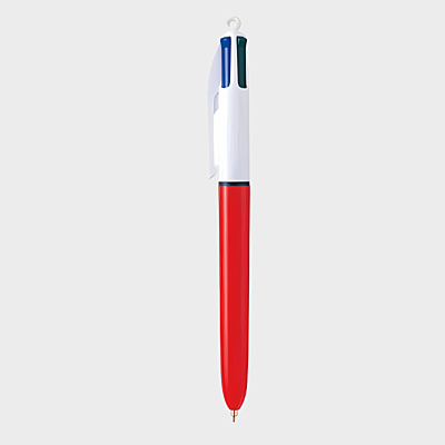 BIC 4-Color Ballpoint Pen 0.7mm Red
