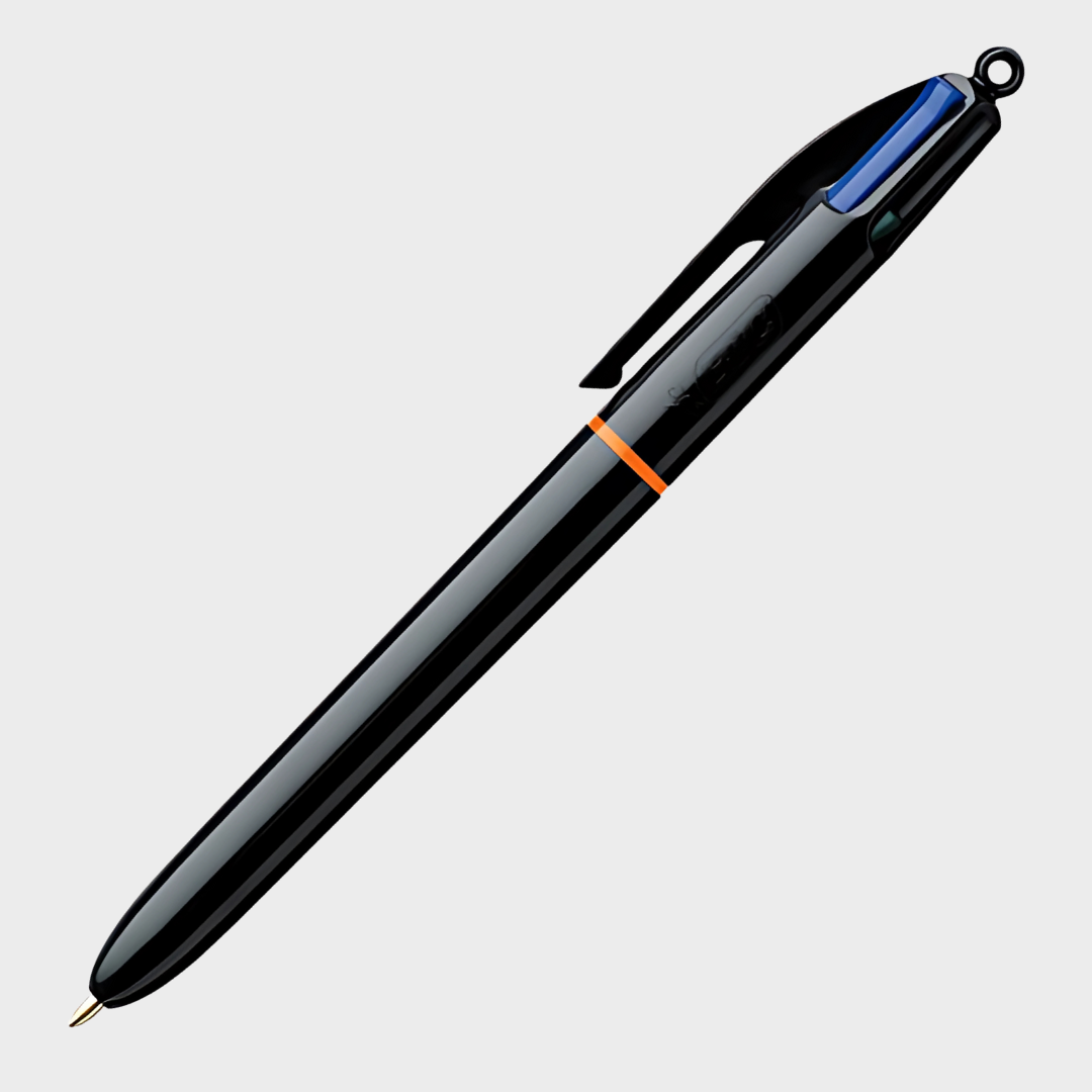 BIC Multi-Color Ink Ballpoint Pen 4C Black 4CPRO10BLK