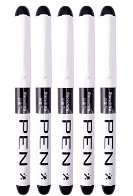 Snowhite Fountain Pen 0.38 Black