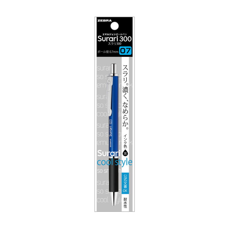 Zebra Surari 300 Ballpoint Pen 0.7 Blue Zebra Surari 300 Ballpoint Pen 0.7 Blue