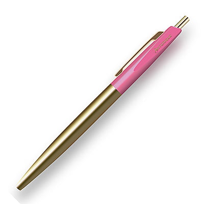 Anterique Brass Oil-based Ballpoint Pen 0.5 Cherry Pink