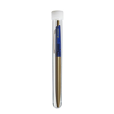 Anterique Brass Oil-based Ballpoint Pen 0.5 Transparent Blue