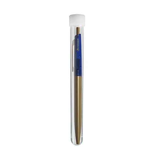 Anterique Brass Oil-based Ballpoint Pen 0.5 Transparent Blue Anterique Brass Oil-based Ballpoint Pen 0.5 Transparent Blue