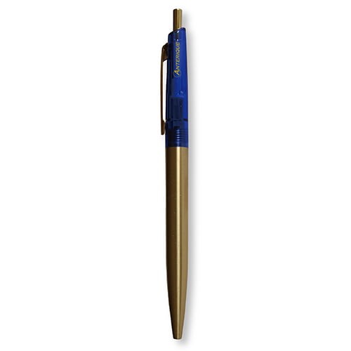 Anterique Brass Oil-based Ballpoint Pen 0.5 Transparent Blue Anterique Brass Oil-based Ballpoint Pen 0.5 Transparent Blue