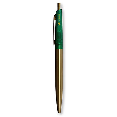 Anterique Brass Oil-based Ballpoint Pen 0.5 Transparent Green