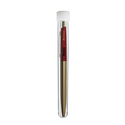 Anterique Brass Oil-based Ballpoint Pen 0.5 Transparent Red