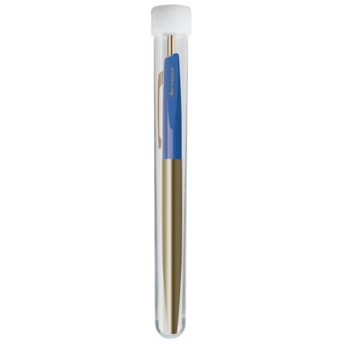 Anterique Brass Oil-based Ballpoint Pen 0.5 Danube Blue