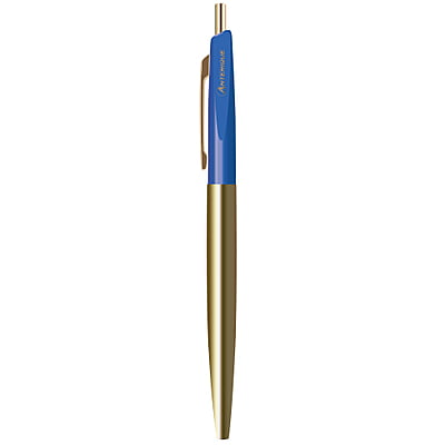 Anterique Brass Oil-based Ballpoint Pen 0.5 Danube Blue