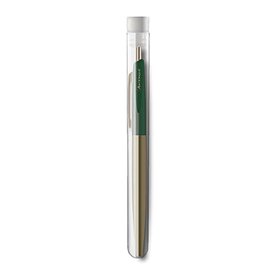 Anterique Brass Oil-based Ballpoint Pen 0.5 Forest Green