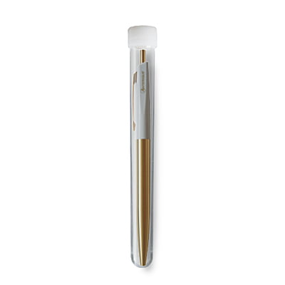 Anterique Brass Oil-based Ballpoint Pen 0.5 Pearl Gray