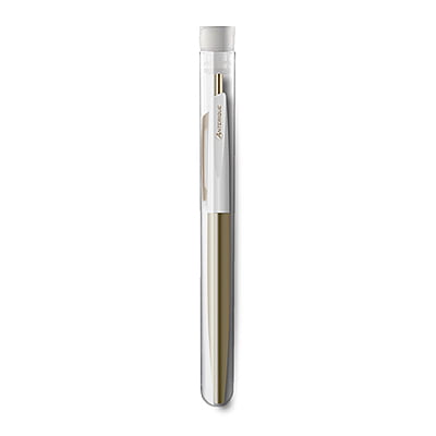 Anterique Brass Oil-based Ballpoint Pen 0.5 Snow White