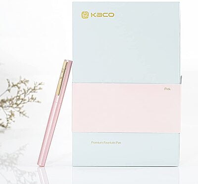 Kaco Brio Fountain Pen Set Pink