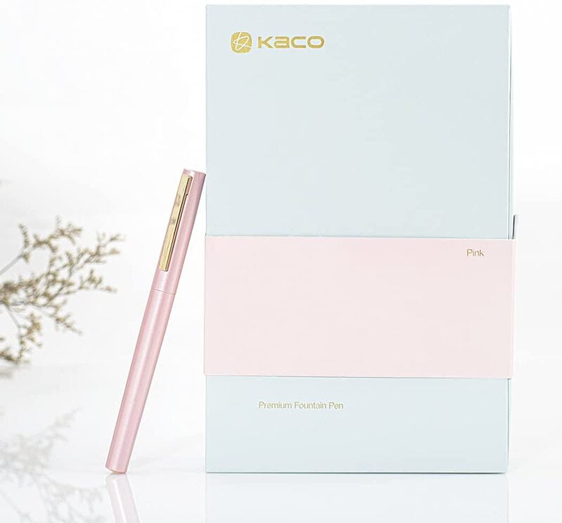 Kaco Brio Fountain Pen Set Pink