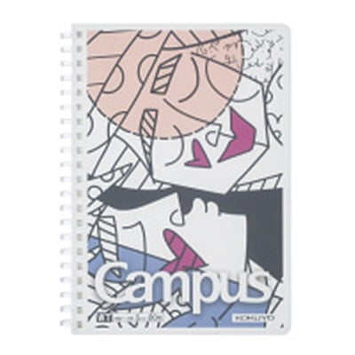 Kokuyo ROMERO BRITTO Soft Ring Notebook B6 Couple Khao