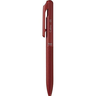 Pentel Calme Ballpoint Pen Red 0.5