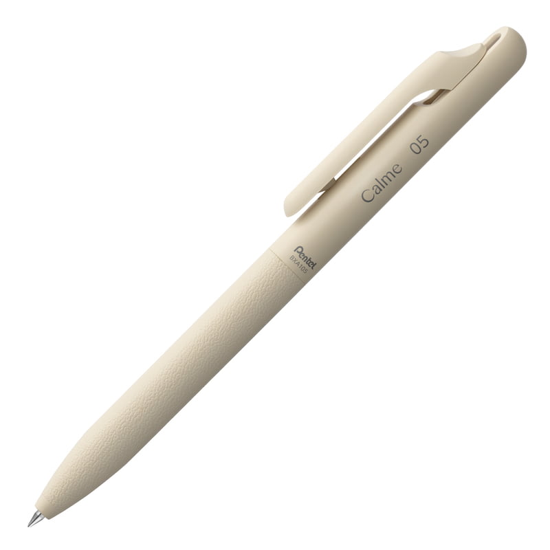 Pentel Calme Ballpoint Pen Beige 0.5