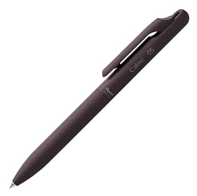 Pentel Calme Ballpoint Pen Chestnut Purple 0.5
